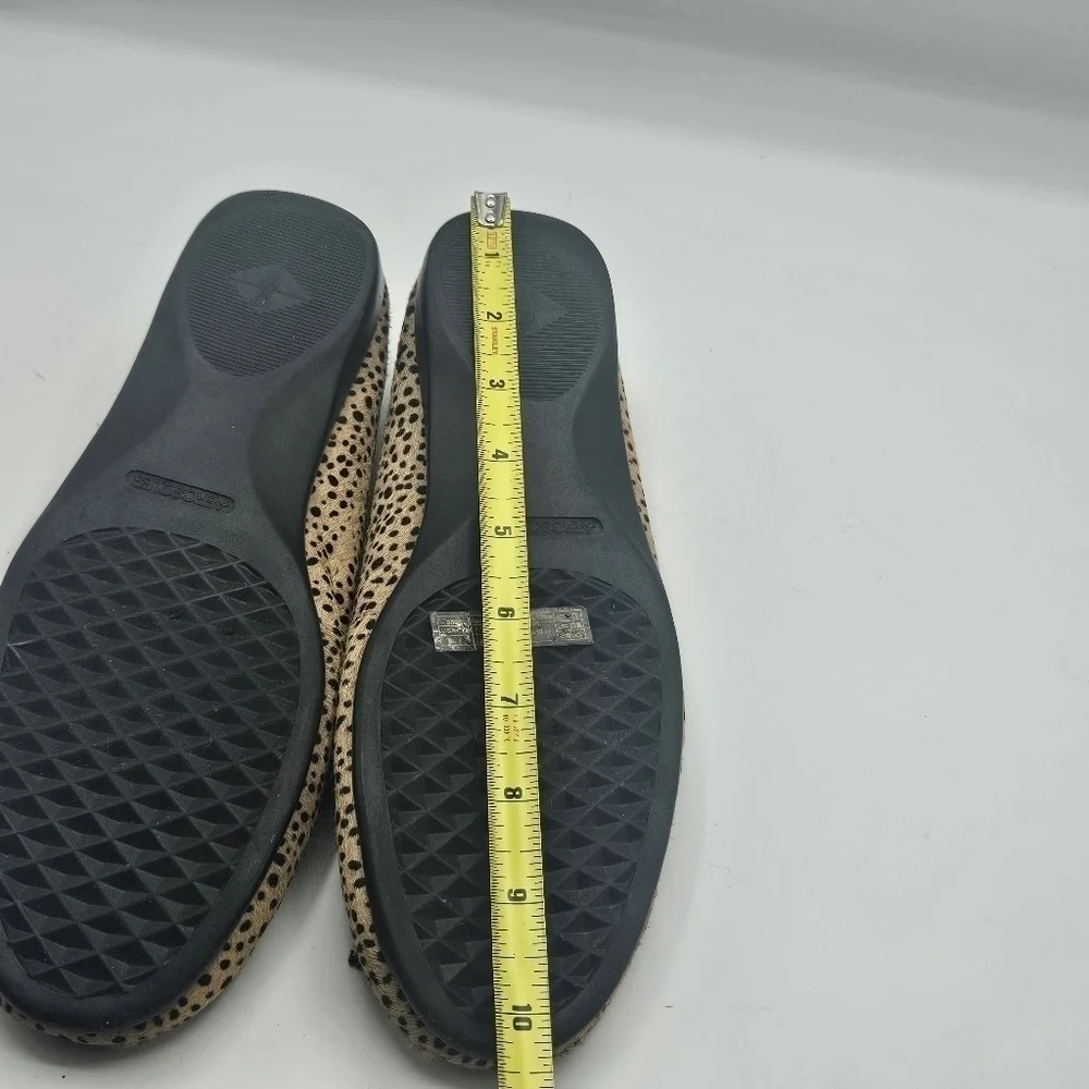 Aerosoles leopard print flats size 8